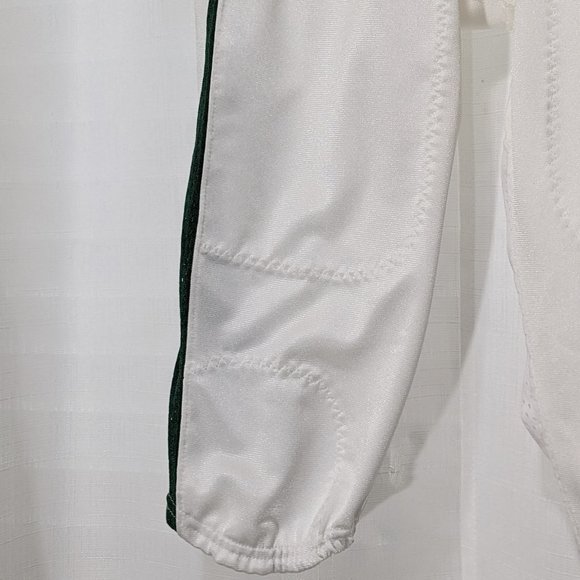 NIKE Alpha Elite Team Engineered Football Pants White / Green Striped Small NWT - Picture 4 of 9